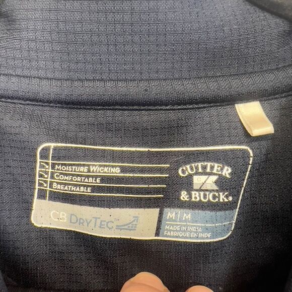 Med Cutter & Buck golf Notre Dame Fighting Irish Alumni Logo DryTec Solid Polo - Picture 6 of 10